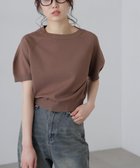 【フリーズマート/FREE'S MART】の洗える マシンウォッシャブルパフスリーブ半袖ニット 人気、トレンドファッション・服の通販 founy(ファニー) ファッション Fashion レディースファッション WOMEN トップス・カットソー Tops/Tshirt ニット Knit Tops コクーン Cocoon フェミニン Feminine ベーシック Basic 半袖 Short Sleeve 洗える Washable thumbnail ブラウン|ID: prp329100004571483 ipo3291000000032374814