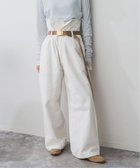 【スピック&スパン/Spick & Span】の《追加》Higuchi*S2WAYハイウエストパンツ 人気、トレンドファッション・服の通販 founy(ファニー) ファッション Fashion レディースファッション WOMEN パンツ Pants コラボ Collaboration リアル Real 再入荷 Restock/Back In Stock/Re Arrival thumbnail ホワイト|ID: prp329100004571493 ipo3291000000032347013