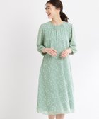 【リフレクト/Reflect】の【マシンウォッシュ可】フラワープリントワンピース 人気、トレンドファッション・服の通販 founy(ファニー) ファッション Fashion レディースファッション WOMEN ワンピース Dress シフォン Chiffon シンプル Simple ジャケット Jacket ドレープ Drape フェミニン Feminine フレア Flare ブルゾン Blouson プリント Print ポケット Pocket 春 Spring thumbnail ミントグリーン|ID: prp329100004571934 ipo3291000000032352092