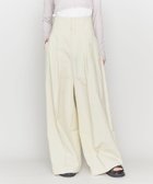 【その他のブランド/Other】のASTRAET ハイウエスト 2タック ワイドパンツ OFF WHITE|ID: prp329100004571976 ipo3291000000032687440