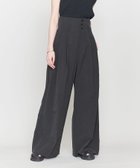【その他のブランド/Other】のASTRAET ハイウエスト 2タック ワイドパンツ BLACK|ID: prp329100004571976 ipo3291000000032687441