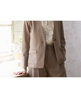 【イッカ/ikka】の【セットアップ対応】GOKU楽 Beasystretch ジャケット 人気、トレンドファッション・服の通販 founy(ファニー) ファッション Fashion レディースファッション Fashion for Women アウター Coat / Outerwear Collection レディースジャケット・軽アウター Jackets おすすめ Recommended / Our Picks カットソー Cut and Sewn Top ジャケット Jacket, Outerwear ストレッチ Stretch, Stretchy Fabric セットアップ Set-Up, Coordinated Outfit ツイル Twist, Twisted Detail ビジネス 仕事 通勤 Business / Work / Commuting 秋 Autumn |ID:prp329100004571993