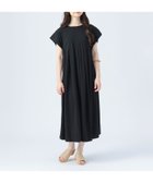 【ビームス ハート/BEAMS HEART】の【洗濯機OK】タック フレア ワンピース 25SS フレンチスリーブ 人気、トレンドファッション・服の通販 founy(ファニー) ファッション Fashion レディースファッション WOMEN ワンピース Dress 2025年 2025 2025春夏・S/S Ss,Spring/Summer,2025 おすすめ Recommend エレガント 上品 Elegant ギャザー Gather サンダル Sandals スキッパー Skipper スニーカー Sneakers スリーブ Sleeve ティアードワンピース Tiered Dress フェミニン Feminine フレア Flare フレンチ French リゾート Resort リラックス Relax 夏 Summer 旅行 Travel thumbnail BLACK|ID: prp329100004572081 ipo3291000000032353595