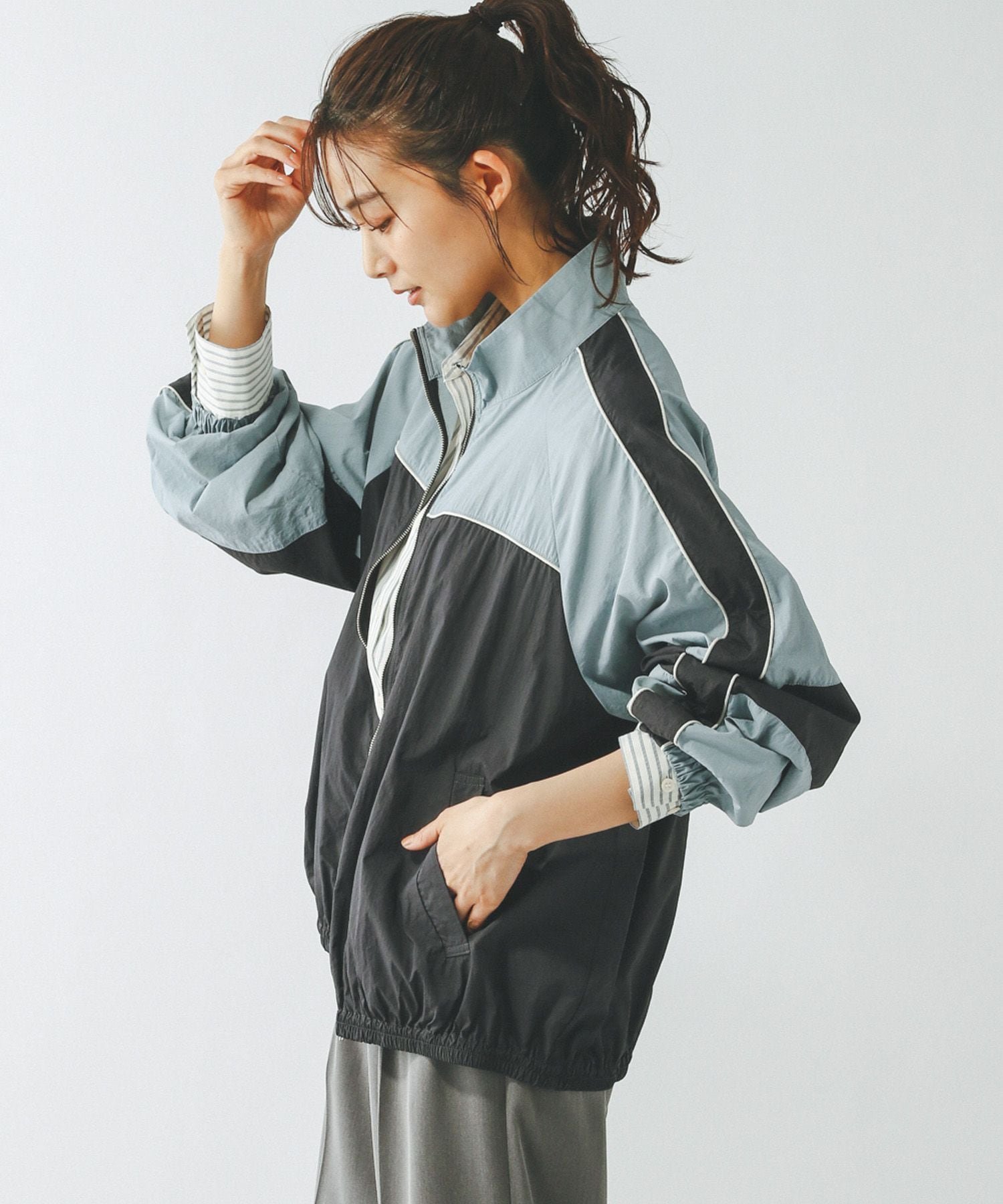 【グローバルワーク/GLOBAL WORK】のエアかるスポーティーブルゾン/325978 人気、トレンドファッション・服の通販 founy(ファニー) 　ファッション　Fashion　レディースファッション　Fashion for Women　アウター　Coat / Outerwear Collection　ブルゾンジャケット・スポーティアウター　Blouson Jackets　ジップ　Zip, Zipper　トレンド　Trend, Trending Now　ブルゾン　Blouson, Bomber Jacket　軽量　Lightweight, Ultra Light　 other-1|ID: prp329100004572102 ipo3291000000032747558