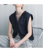 【センスオブプレイス/SENSE OF PLACE by URBAN RESEARCH】の『別注』prince ナイロンフードベスト NAVY|ID: prp329100004572114 ipo3291000000032765561