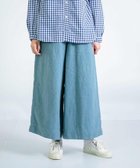 【ドミンゴ/DOMINGO】の25リネンキャンバス ガウチョパンツ 人気、トレンドファッション・服の通販 founy(ファニー) ファッション Fashion レディースファッション WOMEN パンツ Pants 春 Spring ガウチョパンツ Gaucho Pants キャンバス Canvas リネン Linen 楽ちん Easy S/S・春夏 Ss・Spring/Summer 夏 Summer thumbnail ブルー|ID: prp329100004572158 ipo3291000000032354588