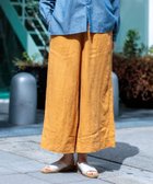 【ドミンゴ/DOMINGO】の25リネンキャンバス ガウチョパンツ 人気、トレンドファッション・服の通販 founy(ファニー) ファッション Fashion レディースファッション WOMEN パンツ Pants 春 Spring ガウチョパンツ Gaucho Pants キャンバス Canvas リネン Linen 楽ちん Easy S/S・春夏 Ss・Spring/Summer 夏 Summer thumbnail マスタード|ID: prp329100004572158 ipo3291000000032354594