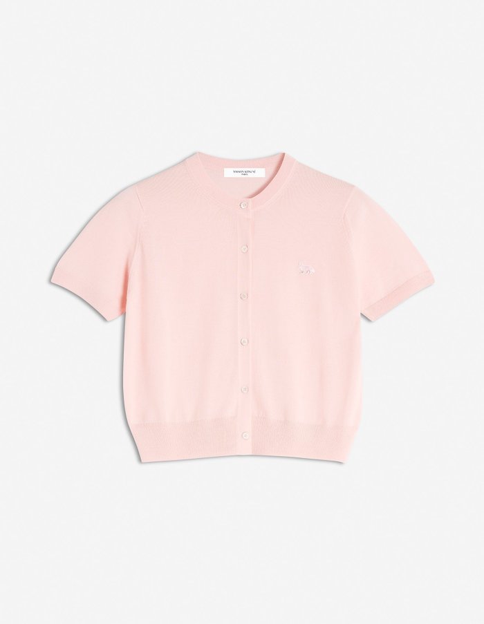 【メゾン キツネ/MAISON KITSUNE】のMaison Kitsune/BABY FOX PATCH REGULAR SHORT SLEEVES CARDIGAN インテリア・キッズ・メンズ・レディースファッション・服の通販 founy(ファニー) https://founy.com/ ファッション Fashion レディースファッション Ladies' Fashion Online トップス・カットソー Tops/Tshirt カーディガン Cardigans パッチ Patch フィット Fit レギュラー Regular 半袖 Short Sleeve 夏 Summer S/S・春夏 Ss・Spring/Summer |ID: prp329100004572225 ipo3291000000032683584