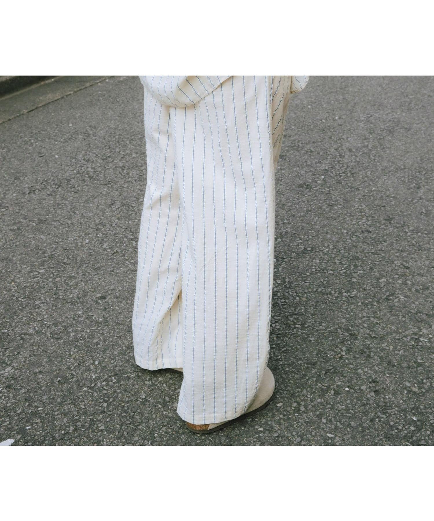 【アーバンリサーチ/URBAN RESEARCH】のnew basic インドコットンサッカーストライプパンツ 人気、トレンドファッション・服の通販 founy(ファニー) 　ファッション　Fashion　レディースファッション　WOMEN　パンツ　Pants　インド　India　ストライプ　Stripe　フロント　Front　プリント　Print　ワイド　Wide　S/S・春夏　Ss・Spring/Summer　おすすめ　Recommend　夏　Summer　エレガント 上品　Elegant　2025年　2025　2025春夏・S/S　Ss,Spring/Summer,2025　 other-1|ID: prp329100004572245 ipo3291000000032355182