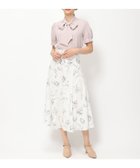 【ミッシュマッシュ/MISCH MASCH】の【2024春夏新作】ラインフラワースカート/MM417225 ピンク|ID: prp329100004572278 ipo3291000000032355564
