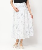 【ミッシュマッシュ/MISCH MASCH】の【2024春夏新作】ラインフラワースカート/MM417225 ライトブルー|ID: prp329100004572278 ipo3291000000032355567