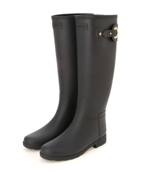 【ハンター/HUNTER】 レディース リファインド アイレットバックル トールブーツ人気、トレンドファッション・服の通販 founy(ファニー) ファッション Fashion レディースファッション WOMEN バッグ Bag スリム Slim フィット Fit 軽量 Lightweight |ID:prp329100004572281