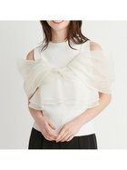 【セルフォード/CELFORD】のリボンモチーフキャミセットニットプルオーバー 人気、トレンドファッション・服の通販 founy(ファニー) ファッション Fashion レディースファッション Ladies' Fashion Online トップス・カットソー Tops/Tshirt ニット Knit Tops キャミソール / ノースリーブ No Sleeves プルオーバー Pullover キャミソール Camisole コンパクト Compact シャーリング Shirring シンプル Simple セパレート Separate ボトルネック Bottleneck モチーフ Motif リボン Ribbon 夏 Summer thumbnail OWHT[002]|ID: prp329100004572285 ipo3291000000032628069