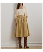【ラルフローレン/RALPH LAUREN】のボタンフロント コットンブレンド スカート 人気、トレンドファッション・服の通販 founy(ファニー) ファッション Fashion レディースファッション Fashion for Women スカート Skirts シャーリング Shirring, Ruched シルク Silk, 100% Silk ストレッチ Stretch, Stretchy Fabric フロント Front, Front Design ロング Long, Long-Length thumbnail 101ナチュラル|ID: prp329100004572296 ipo3291000000032737352