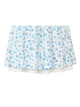 【ピンクハウス/PINK HOUSE】のネモフィラプリントスカート 人気、トレンドファッション・服の通販 founy(ファニー) ファッション Fashion レディースファッション WOMEN スカート Skirt シンプル Simple フリル Frills プリント Print ペチコート Petticoat |ID:prp329100004572308