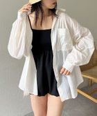 【カプリシューレマージュ/CAPRICIEUX LEMAGE】の【日焼け対策に】UV撥水レジャーシャツ 人気、トレンドファッション・服の通販 founy(ファニー) ファッション Fashion レディースファッション WOMEN トップス・カットソー Tops/Tshirt シャツ/ブラウス Shirts/Blouses おすすめ Recommend 夏 Summer 水着 Swimsuit thumbnail エクリュ|ID: prp329100004572394 ipo3291000000032357018