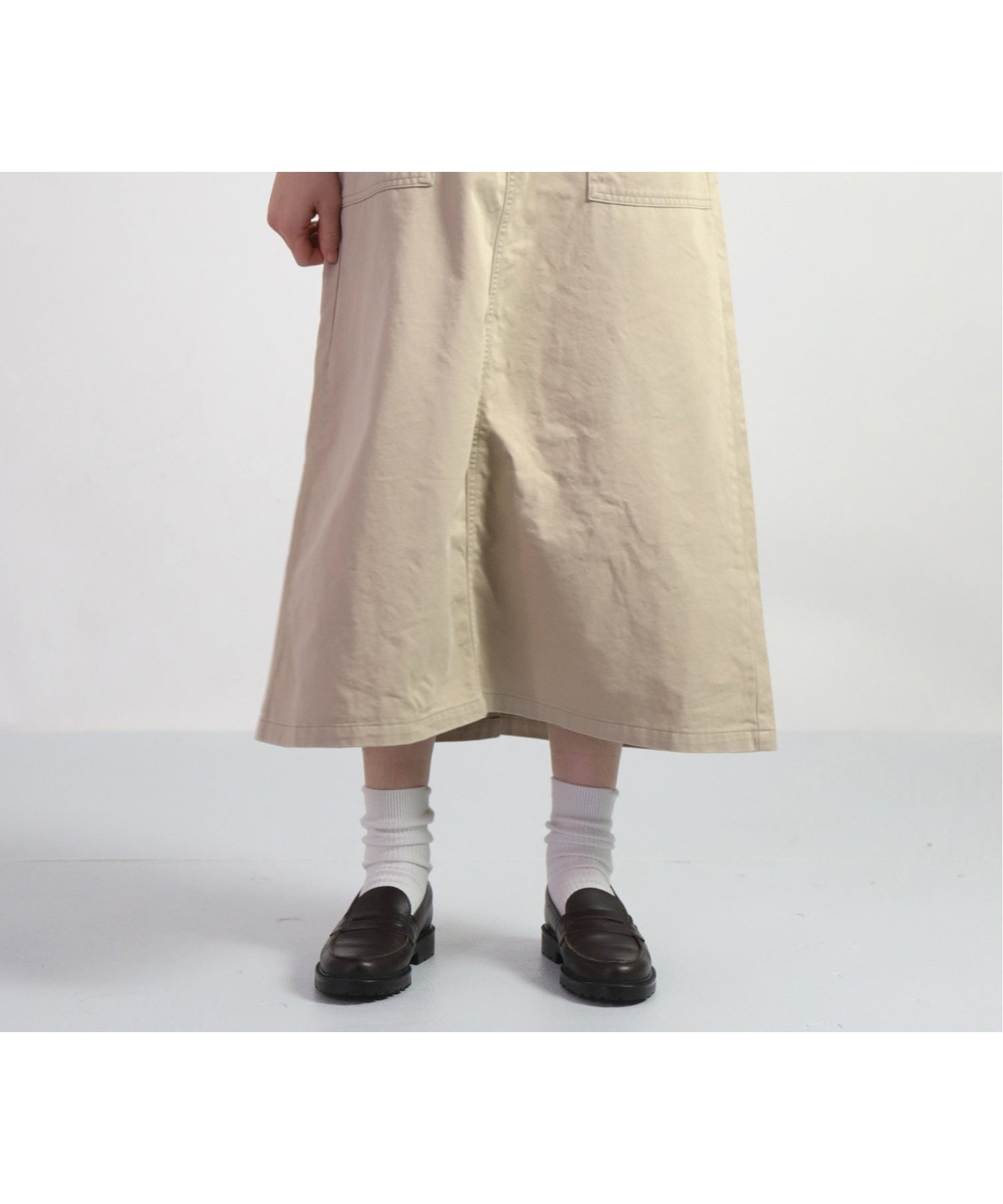 【ドミンゴ/DOMINGO】のコーマチノ ベーカースカート 人気、トレンドファッション・服の通販 founy(ファニー) 　ファッション　Fashion　レディースファッション　WOMEN　スカート　Skirt　春　Spring　くるぶし　Ankle　スリット　Slit　トレンド　Trend　フロント　Front　ベーシック　Basic　ポケット　Pocket　ミリタリー　Military　S/S・春夏　Ss・Spring/Summer　夏　Summer　 other-1|ID: prp329100004572438 ipo3291000000032357720