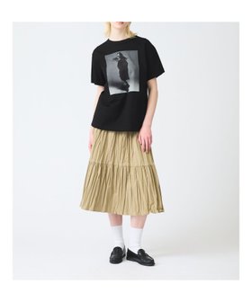 【マーコート/MARcourt】のmizuiro ind ワッシャープリーツティアードスカート 人気、トレンドファッション・服の通販 founy(ファニー) ファッション Fashion レディースファッション WOMEN スカート Skirt ティアードスカート Tiered Skirts ツイル Twill ポケット Pocket ランダム Random リラックス Relax ルーズ Loose ワイド Wide エレガント 上品 Elegant |ID:prp329100004572448