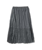 【マーコート/MARcourt】のmizuiro ind ワッシャープリーツティアードスカート 人気、トレンドファッション・服の通販 founy(ファニー) ファッション Fashion レディースファッション WOMEN スカート Skirt ティアードスカート Tiered Skirts ツイル Twill ポケット Pocket ランダム Random リラックス Relax ルーズ Loose ワイド Wide エレガント 上品 Elegant thumbnail グレー|ID: prp329100004572448 ipo3291000000032357857