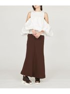 【エミ/emmi】のジョーゼットナロースカート 人気、トレンドファッション・服の通販 founy(ファニー) ファッション Fashion レディースファッション WOMEN スカート Skirt シンプル Simple ジョーゼット Georgette ポケット Pocket ロング Long 夏 Summer 楽ちん Easy 秋 Autumn/Fall thumbnail BRW[058]|ID: prp329100004572469 ipo3291000000032358146