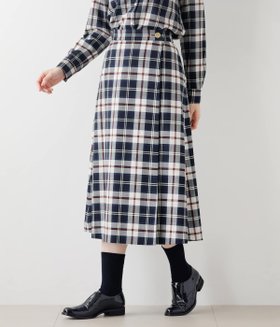 【ニューヨーカー/NEWYORKER】のニューヨーカータータンジョーゼット ラップ風スカート 人気、トレンドファッション・服の通販 founy(ファニー) ファッション Fashion レディースファッション WOMEN スカート Skirt ジョーゼット Georgette セットアップ Set Up 定番 Standard フレア Flare ポケット Pocket メタル Metal ラップ Wrap A/W・秋冬 Aw・Autumn/Winter・Fw・Fall-Winter おすすめ Recommend |ID:prp329100004572472