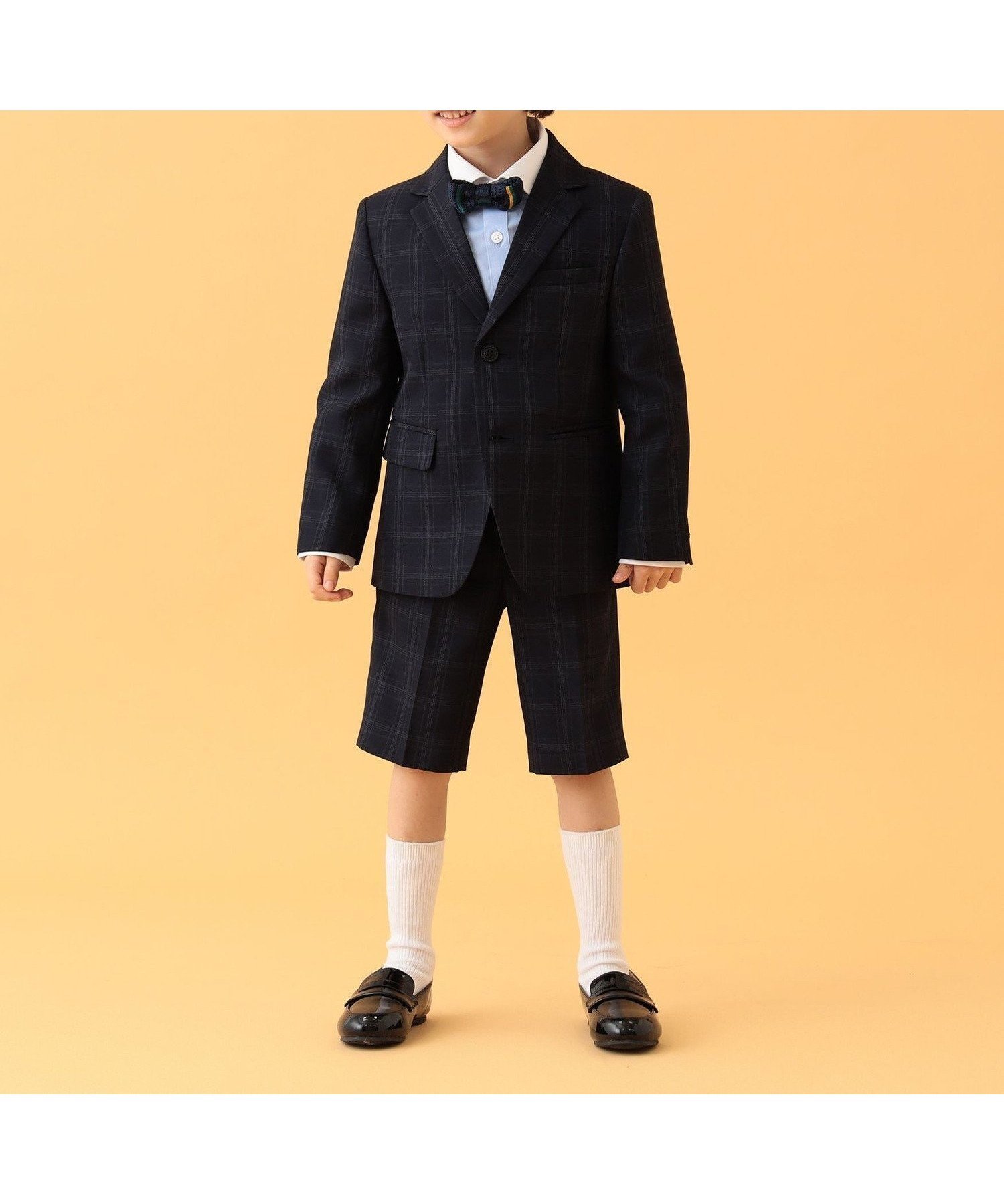 【その他のブランド/Other】の【3/6新規値下げ】セレモニー スーツセット (110~130cm) ビームスセレモニー2025 25SS セレモニー 卒入園 入学式 卒業式 ハレの日 卒園式 入園式 インテリア・キッズ・メンズ・レディースファッション・服の通販 founy(ファニー) 　ファッション　Fashion　キッズファッション　Fashion for Kids　2025年　2025　2025春夏・S/S　Spring/Summer 2025 SS25　クール　Cool, Chic　ショーツ　Shorts, Short Pants　ショート　Short, Short Length　ジャケット　Jacket, Outerwear　スーツ　Suit, Formalwear　セレモニー　Ceremony　フォーマル　Formal, Dressy　エレガント 上品　Elegant　入学式　Entrance Ceremony　卒業式　Graduation Ceremony　結婚式　Wedding　NAVY CHECK|ID: prp329100004572488 ipo3291000000032710236