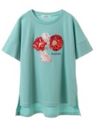 【ピンクハウス/PINK HOUSE】のポピーアートTシャツ 人気、トレンドファッション・服の通販 founy(ファニー) ファッション Fashion レディースファッション WOMEN トップス・カットソー Tops/Tshirt シャツ/ブラウス Shirts/Blouses ロング / Tシャツ T-Shirts アンティーク Antique スパンコール Sequins プリント Print レース Race ワーク Work thumbnail ミント|ID: prp329100004572494 ipo3291000000032358562