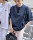 【ジャーナルスタンダード/JOURNAL STANDARD】の《追加 》【CHAMPION*JOURNAL STANDARD by HOLIDAY】 Tシャツ 人気、トレンドファッション・服の通販 founy(ファニー) ファッション Fashion レディースファッション WOMEN トップス・カットソー Tops/Tshirt シャツ/ブラウス Shirts/Blouses ロング / Tシャツ T-Shirts 2025年 2025 2025春夏・S/S Ss,Spring/Summer,2025 thumbnail ネイビー|ID: prp329100004572513 ipo3291000000032358855