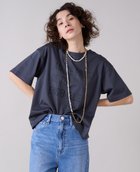 【その他のブランド/Other】のロゴTシャツ チャコールグレー×アイボリー|ID: prp329100004572515 ipo3291000000032358876