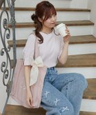 【マジェスティック レゴン/MAJESTIC LEGON】のタックスリーブトップス 人気、トレンドファッション・服の通販 founy(ファニー) ファッション Fashion レディースファッション WOMEN トップス・カットソー Tops/Tshirt おすすめ Recommend インナー Inner キャミワンピース Cami Dress シンプル Simple ダウン Down フィット Fit フェミニン Feminine フォルム Form 再入荷 Restock/Back In Stock/Re Arrival thumbnail ピンク|ID: prp329100004572526 ipo3291000000032359003