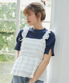 【マジェスティック レゴン/MAJESTIC LEGON】のタックスリーブトップス 人気、トレンドファッション・服の通販 founy(ファニー) ファッション Fashion レディースファッション WOMEN トップス・カットソー Tops/Tshirt おすすめ Recommend インナー Inner キャミワンピース Cami Dress シンプル Simple ダウン Down フィット Fit フェミニン Feminine フォルム Form 再入荷 Restock/Back In Stock/Re Arrival thumbnail ネイビー|ID: prp329100004572526 ipo3291000000032359008