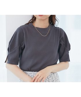 【マジェスティック レゴン/MAJESTIC LEGON】のタックスリーブトップス 人気、トレンドファッション・服の通販 founy(ファニー) ファッション Fashion レディースファッション Fashion for Women トップス・カットソー Cut & Sew Tops おすすめ Recommended / Our Picks インナー Innerwear キャミワンピース Cami Dress, Slip Dress シンプル Simple, Minimal ダウン Down, Puffer フィット Fit, Slim Fit フェミニン Feminine, Girly フォルム Silhouette, Form 再入荷 Restock / Back in Stock |ID:prp329100004572526