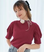 【マジェスティック レゴン/MAJESTIC LEGON】のタックスリーブトップス 人気、トレンドファッション・服の通販 founy(ファニー) ファッション Fashion レディースファッション Fashion for Women トップス・カットソー Cut & Sew Tops おすすめ Recommended / Our Picks インナー Innerwear キャミワンピース Cami Dress, Slip Dress シンプル Simple, Minimal ダウン Down, Puffer フィット Fit, Slim Fit フェミニン Feminine, Girly フォルム Silhouette, Form 再入荷 Restock / Back in Stock thumbnail ボルドー|ID: prp329100004572526 ipo3291000000033562140