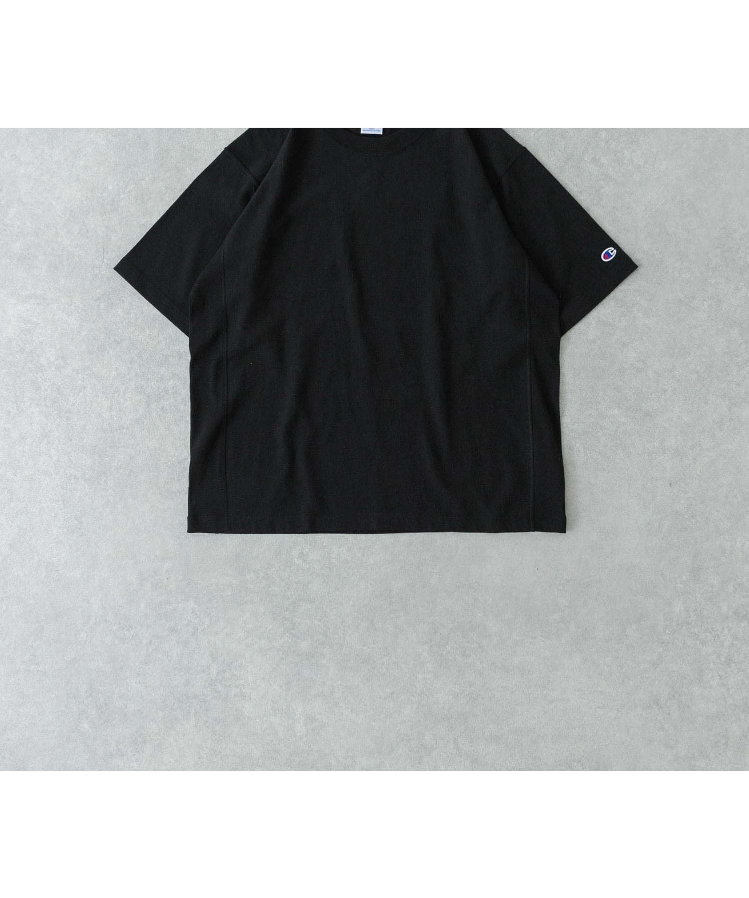 【アーバンリサーチ/URBAN RESEARCH / MEN】の『別注』Champion*UR USA Fit Short-Sleeve T-shirts インテリア・キッズ・メンズ・レディースファッション・服の通販 founy(ファニー) 　ファッション　Fashion　メンズファッション　Fashion for Men　アメリカン　American Style　コンパクト　Compact, Small Size　スポーツ　Sports, Activewear　バランス　Balance, Style Balance　フィット　Fit, Slim Fit　別注　Limited Edition, Custom Order　無地　Plain, Solid Color　S/S・春夏　SS, Spring/Summer, Warm Season　夏　Summer　2025年　2025　2025春夏・S/S　Spring/Summer 2025 SS25　BLACK|ID: prp329100004572533 ipo3291000000033340446