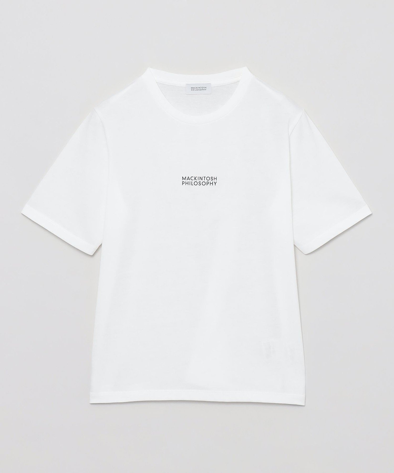 【マッキントッシュ フィロソフィー/MACKINTOSH PHILOSOPHY】の【WEB 一部店舗限定】ベーシックロゴT インテリア・キッズ・メンズ・レディースファッション・服の通販 founy(ファニー) 　ファッション　Fashion　レディースファッション　WOMEN　おすすめ　Recommend　シンプル　Simple　プリント　Print　ベーシック　Basic　夏　Summer　春　Spring　秋　Autumn/Fall　オフホワイト|ID: prp329100004572653 ipo3291000000032360227