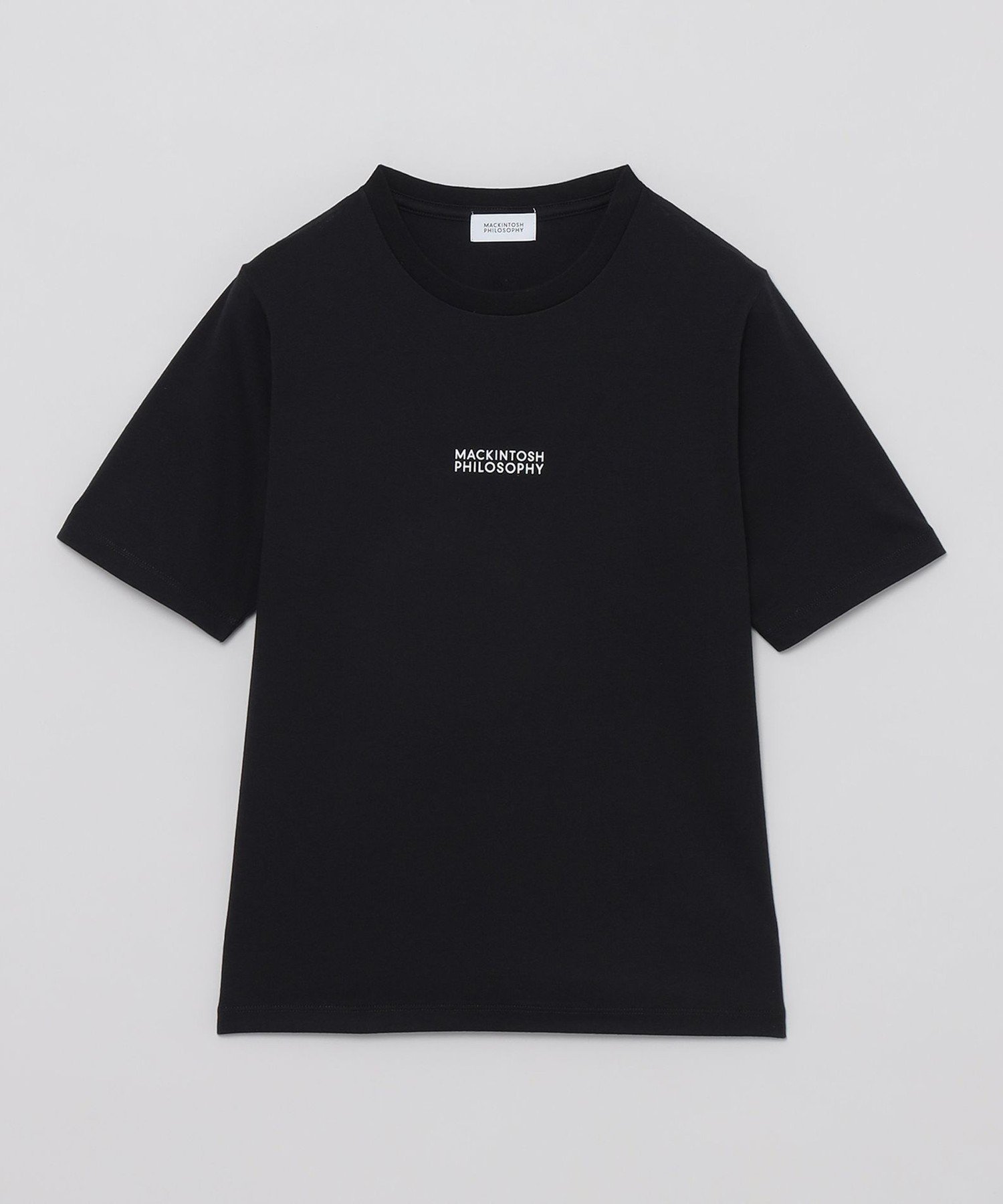 【マッキントッシュ フィロソフィー/MACKINTOSH PHILOSOPHY】の【WEB 一部店舗限定】ベーシックロゴT インテリア・キッズ・メンズ・レディースファッション・服の通販 founy(ファニー) 　ファッション　Fashion　レディースファッション　WOMEN　おすすめ　Recommend　シンプル　Simple　プリント　Print　ベーシック　Basic　夏　Summer　春　Spring　秋　Autumn/Fall　ブラック|ID: prp329100004572653 ipo3291000000032360229