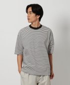 【ビューティ&ユース ユナイテッドアローズ/BEAUTY&YOUTH / UNITED ARROWS / MEN】のサンドウィッチ ボーダー クルーネック Tシャツ WHITE|ID: prp329100004572662 ipo3291000000032988251