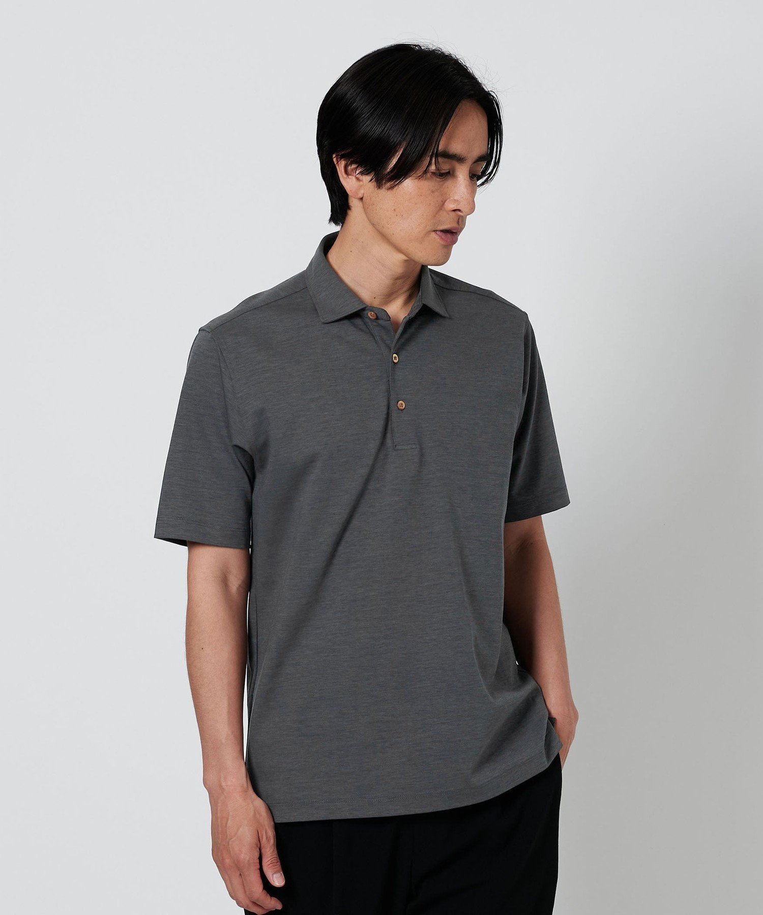 【ビューティ&ユース ユナイテッドアローズ/BEAUTY&YOUTH / UNITED ARROWS / MEN】のクール ハイゲージ モクロディ ポロシャツ -接触冷感・抗菌・防臭機能付き- インテリア・キッズ・メンズ・レディースファッション・服の通販 founy(ファニー) 　ファッション　Fashion　メンズファッション　Fashion for Men　インナー　Innerwear　カーディガン　Cardigan, Knitwear　クール　Cool, Chic　抗菌　Antibacterial, Bacteria-Resistant　ジャケット　Jacket, Outerwear　スタンダード　Standard, Basic　スマート　Smart, Elegant　セットアップ　Set-Up, Coordinated Outfit　トレンド　Trend, Trending Now　パターン　Pattern, Design Print　ベーシック　Basic, Essential　ポロシャツ　Polo Shirt, Collared Tee　別注　Limited Edition, Custom Order　レギュラー　Regular, Standard Fit　おすすめ　Recommended / Our Picks　夏　Summer　ビジネス 仕事 通勤　Business / Work / Commuting　MD.GRAY|ID: prp329100004572710 ipo3291000000032762657