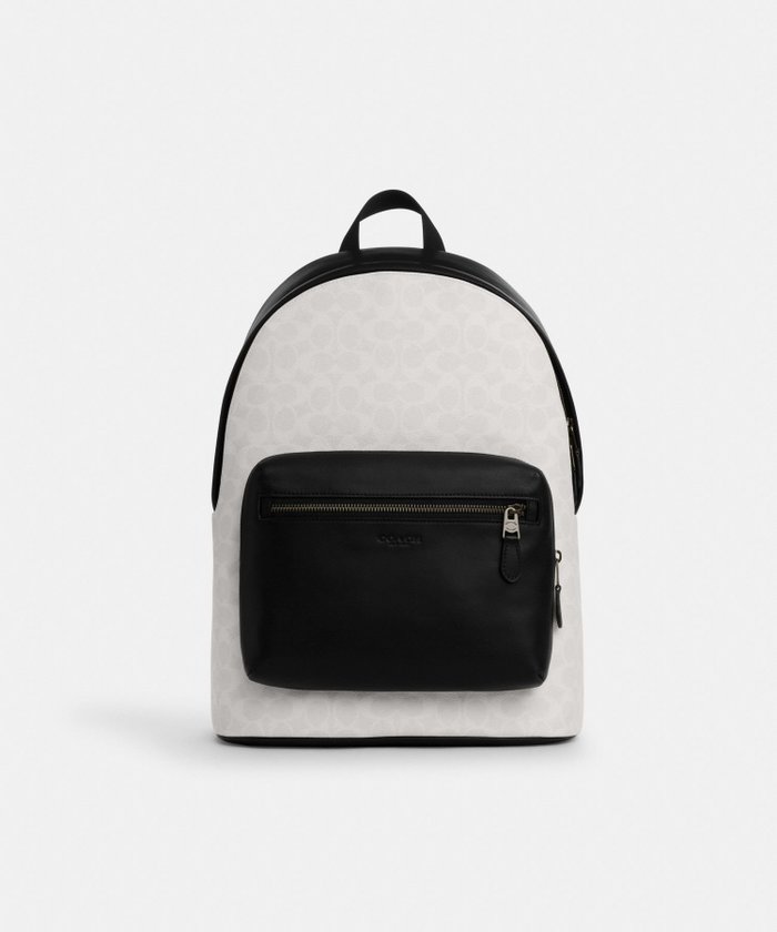【コーチ/COACH / MEN】の【公式】ウエスト バックパック・シグネチャー キャンバス インテリア・キッズ・メンズ・レディースファッション・服の通販 founy(ファニー) https://founy.com/ ファッション Fashion メンズファッション Fashion for Men キャンバス Canvas, Canvas Fabric ジップ Zip, Zipper スマート Smart, Elegant ポケット Pocket, Pocket Detail リュック Backpack, Rucksack |ID: prp329100004572718 ipo3291000000033579360