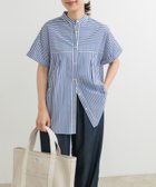 【アーバンリサーチ ドアーズ/URBAN RESEARCH DOORS】のストライプロールアップタックシャツ 人気、トレンドファッション・服の通販 founy(ファニー) ファッション Fashion レディースファッション WOMEN トップス・カットソー Tops/Tshirt シャツ/ブラウス Shirts/Blouses イエロー Yellow エアリー Airy 秋 Autumn/Fall 切替 Switching ストライプ Stripe ストレート Straight トレンド Trend フレア Flare フロント Front ヨーク Yoke リラックス Relax S/S・春夏 Ss・Spring/Summer 夏 Summer 2025年 2025 2025春夏・S/S Ss,Spring/Summer,2025 thumbnail OFF×BLU|ID: prp329100004572726 ipo3291000000032360893