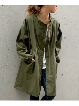 【ジュノア/JUNOAH】の薄手ブルゾンジップジャケット 人気、トレンドファッション・服の通販 founy(ファニー) ファッション Fashion レディースファッション WOMEN アウター Coat Outerwear ジャケット Jackets ブルゾン Blouson/Jackets |ID:prp329100004572733
