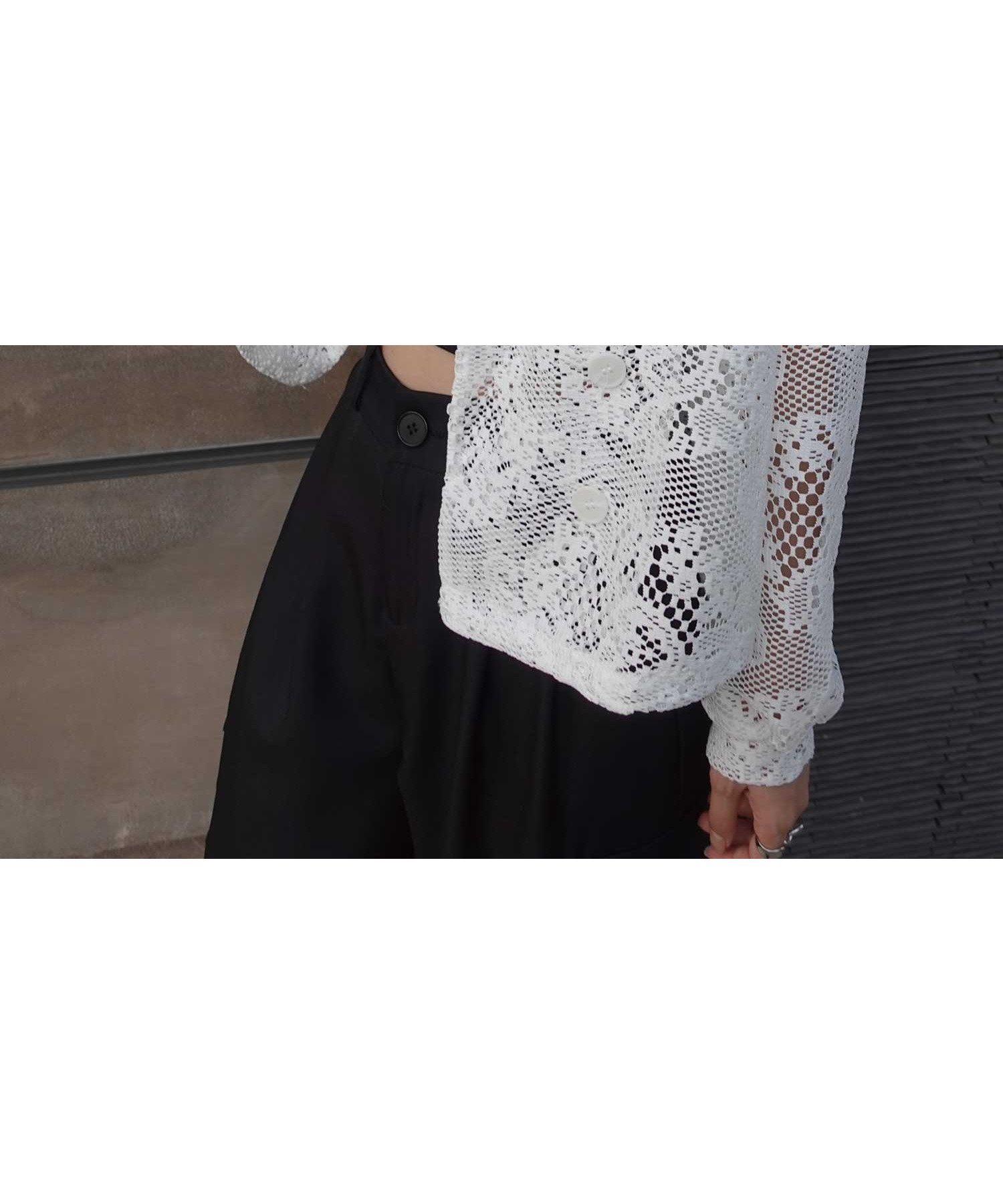 【コーナーズ/CORNERS】の裾ドロストレースジャケット インテリア・キッズ・メンズ・レディースファッション・服の通販 founy(ファニー) 　ファッション　Fashion　レディースファッション　WOMEN　アウター　Coat Outerwear　ジャケット　Jackets　クロップド　Cropped　サロペット　Overalls　ドローコード　Draw Cord　ポケット　Pocket　春　Spring　ホワイト|ID: prp329100004572738 ipo3291000000032361042