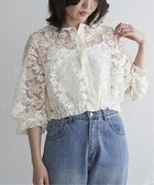 【ヴァンス エクスチェンジ/VENCE EXCHANGE】のオーガンジー刺繍レースブルゾン 人気、トレンドファッション・服の通販 founy(ファニー) ファッション Fashion レディースファッション WOMEN アウター Coat Outerwear ブルゾン Blouson/Jackets おすすめ Recommend オーガンジー Organdy シアー Sheer ショート Short シンプル Simple デニム Denim バランス Balance ブルゾン Blouson プリーツ Pleats レース Race エレガント 上品 Elegant 春 Spring thumbnail アイボリー|ID: prp329100004572756 ipo3291000000032361184