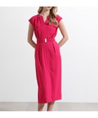 【ピンキーアンドダイアン/Pinky&Dianne】のベルト付きウエストタックワンピース 人気、トレンドファッション・服の通販 founy(ファニー) ファッション Fashion レディースファッション Ladies' Fashion Online ワンピース Dress ベルト Belts ショルダー Shoulder スタンダード Standard ストレッチ Stretch ストレート Straight フロント Front ポケット Pocket エレガント 上品 Elegant thumbnail マゼンダ1|ID: prp329100004572776 ipo3291000000032691673