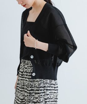 【アーバンリサーチ/URBAN RESEARCH】のnew basic リネン混スポンディッシュニットカーディガン 人気、トレンドファッション・服の通販 founy(ファニー) ファッション Fashion レディースファッション WOMEN トップス・カットソー Tops/Tshirt ニット Knit Tops カーディガン Cardigans 2025年 2025 2025春夏・S/S Ss,Spring/Summer,2025 おすすめ Recommend カーディガン Cardigan ショート Short シンプル Simple バランス Balance ベーシック Basic リネン Linen 夏 Summer 春 Spring S/S・春夏 Ss・Spring/Summer 羽織 Haori |ID:prp329100004572795
