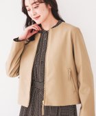 【アンタイトル/UNTITLED】の【ポケットファスナー/柔らかい】レザー調ジャケット 人気、トレンドファッション・服の通販 founy(ファニー) ファッション Fashion レディースファッション WOMEN アウター Coat Outerwear ジャケット Jackets シンプル Simple ジャケット Jacket ハンド Hand ブルゾン Blouson ポケット Pocket thumbnail ピンクベージュ|ID: prp329100004572806 ipo3291000000032361535