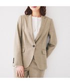 【アンタイトル/UNTITLED】の【日本製/通勤スーツ】ウーステッドフラノ テーラードジャケット 人気、トレンドファッション・服の通販 founy(ファニー) ファッション Fashion レディースファッション WOMEN アウター Coat Outerwear ジャケット Jackets テーラードジャケット Tailored Jackets スーツ Suits スーツ ジャケット Jacket おすすめ Recommend インナー Inner ウォーム Worm キュプラ Cupra ストレッチ Stretch スーツ Suit セットアップ Set Up タイトスカート Tight Skirt ポケット Pocket エレガント 上品 Elegant 定番 Standard 日本製 Made In Japan A/W・秋冬 Aw・Autumn/Winter・Fw・Fall-Winter ビジネス 仕事 通勤 Business thumbnail ライトベージュ|ID: prp329100004572817 ipo3291000000032361604