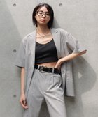 【ページボーイ/PAGEBOY】の【セットアップ対応】ライトテーラードジャケット 人気、トレンドファッション・服の通販 founy(ファニー) ファッション Fashion レディースファッション WOMEN アウター Coat Outerwear ジャケット Jackets テーラードジャケット Tailored Jackets シンプル Simple セットアップ Set Up 半袖 Short Sleeve 夏 Summer 定番 Standard thumbnail ベージュチェック55|ID: prp329100004572825 ipo3291000000032361651