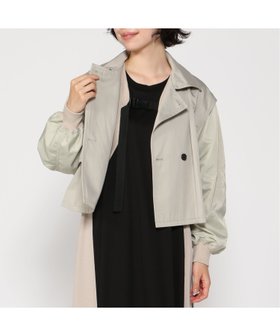【グレディブリリアン/Gready Brilliant】のGready Brilliant/1_3wayショートトレンチ 人気、トレンドファッション・服の通販 founy(ファニー) ファッション Fashion レディースファッション WOMEN インナー Inner クラシカル Classical ショート Short トレンチ Trench バランス Balance ボレロ Bolero ミリタリー Military ワイド Wide エレガント 上品 Elegant |ID:prp329100004572828