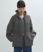 【アダム エ ロペ/ADAM ET ROPE'】の【サステナブル】ダンボールフーディーパーカー チャコール(06)|ID: prp329100004572830 ipo3291000000033457752